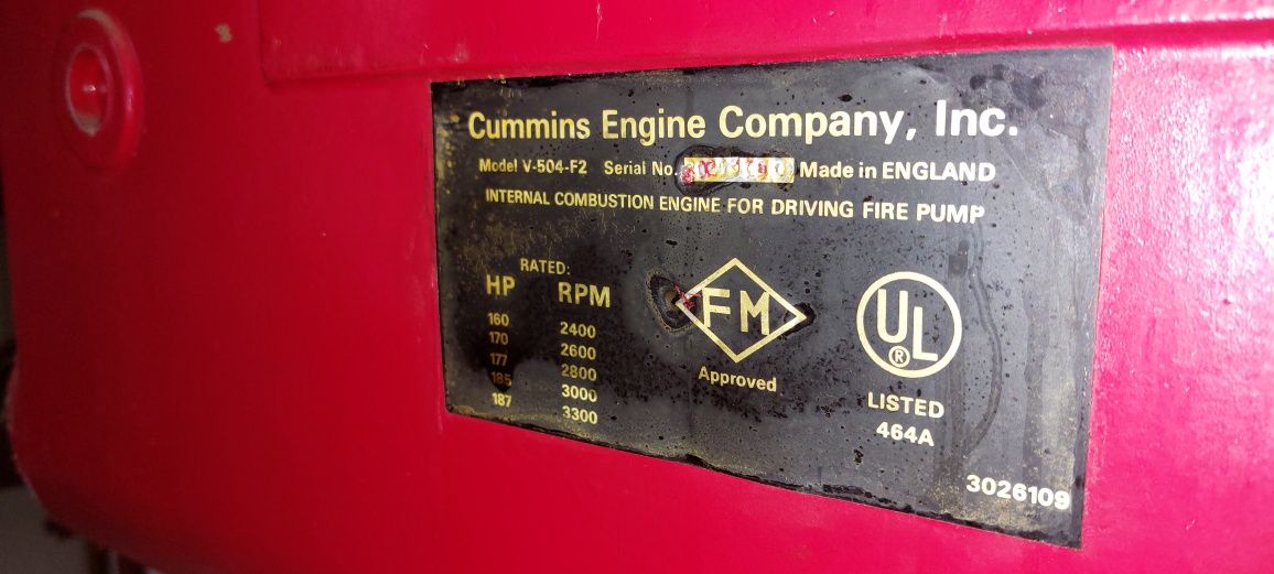Motor industrial cummins
