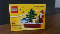LEGO Holiday Magnet 853353 Unikat Swiety Mikołaj