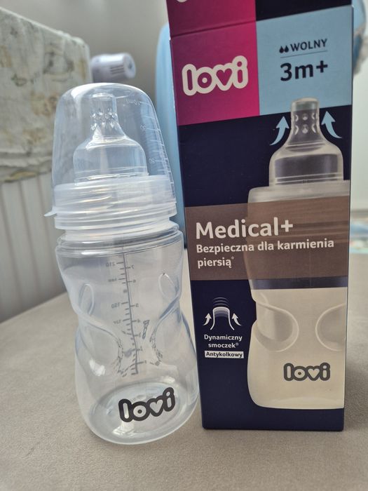 Butelka Lovi Medical+ 3msc+