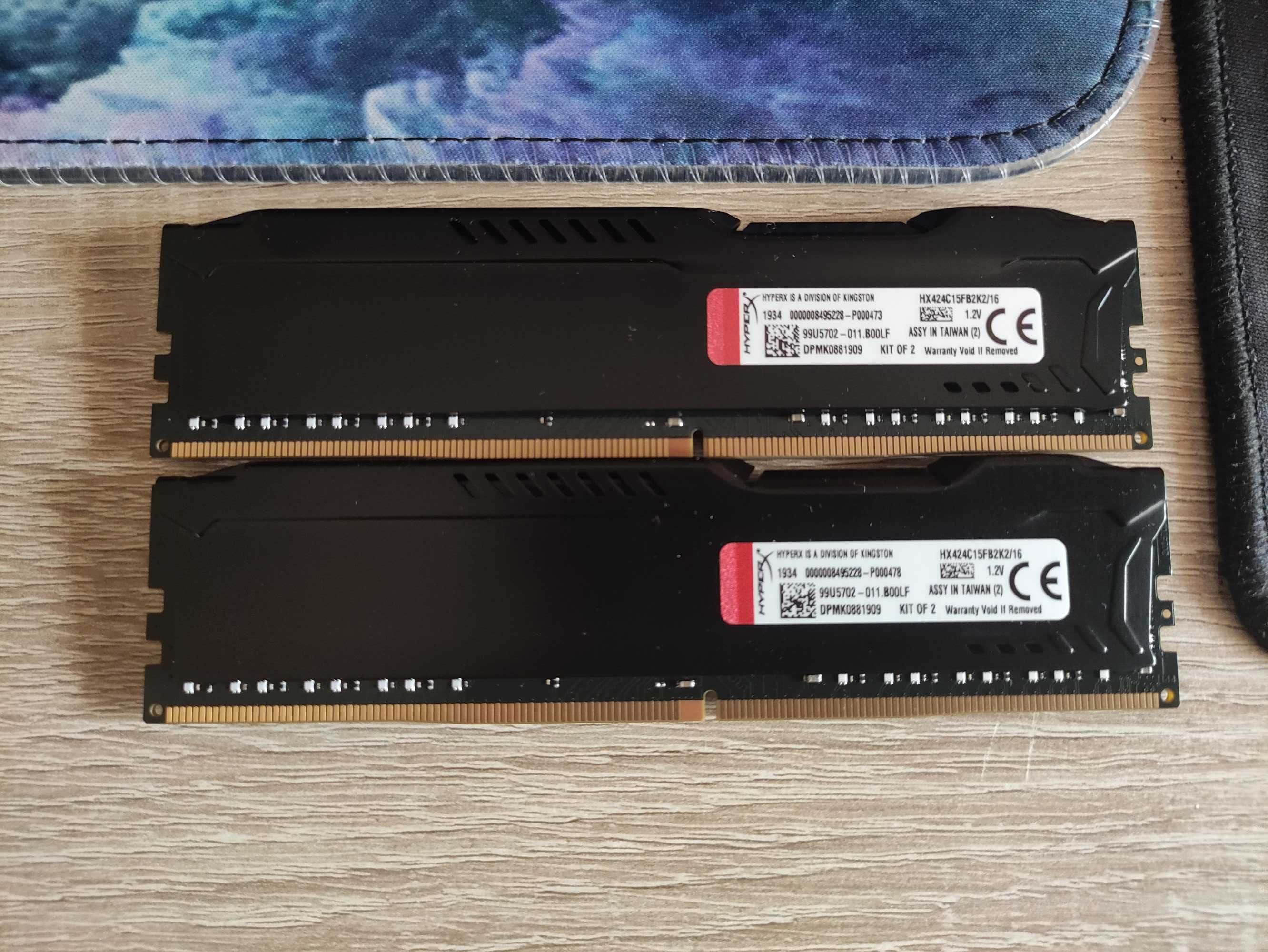 Pamięć RAM HyperX Fury (2x8GB) DDR4 HX424C15FB2K2/16 .