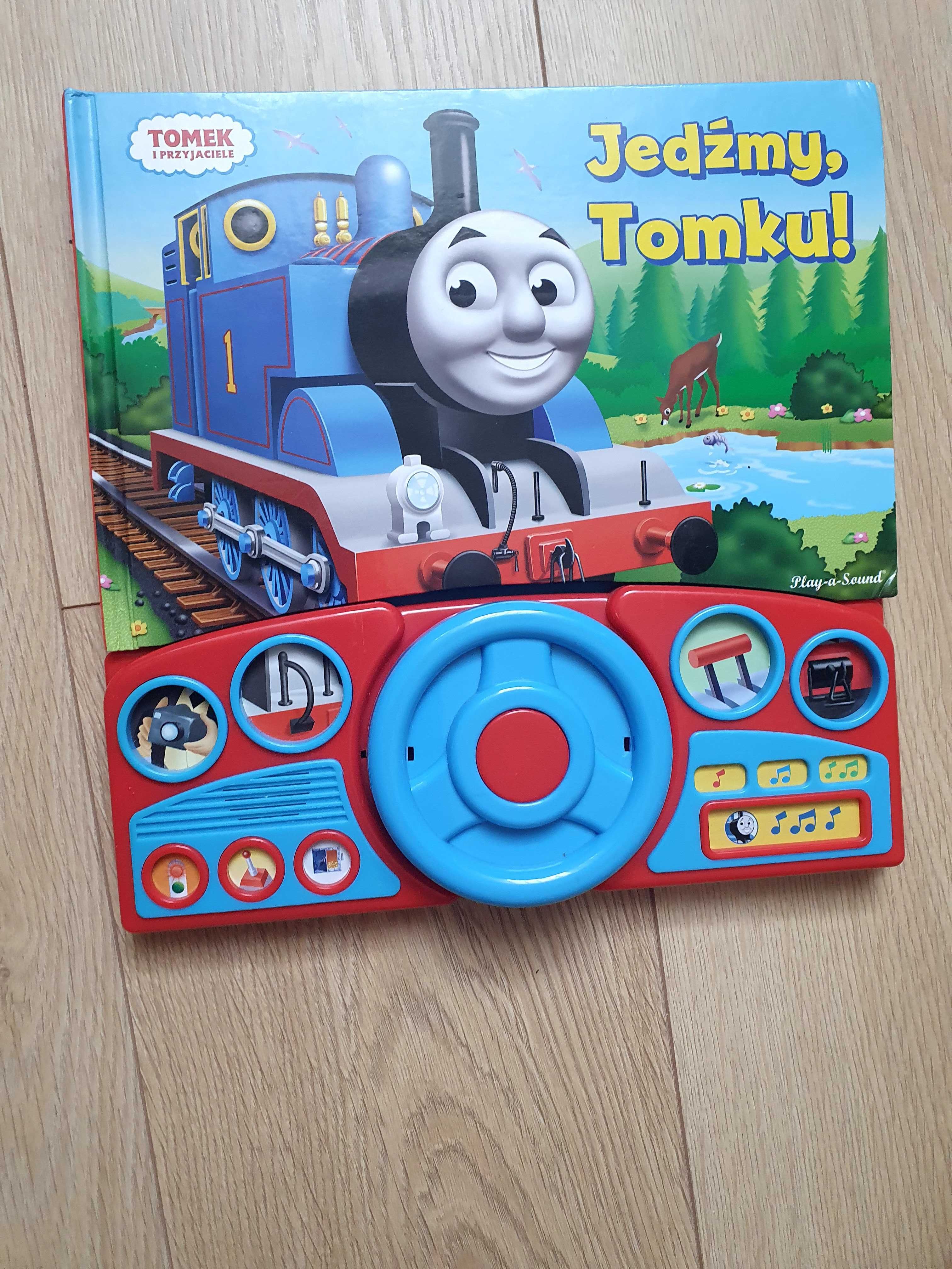 Książeczka interaktywna Jedźmy Tomku! Tomek i przyjaciele.