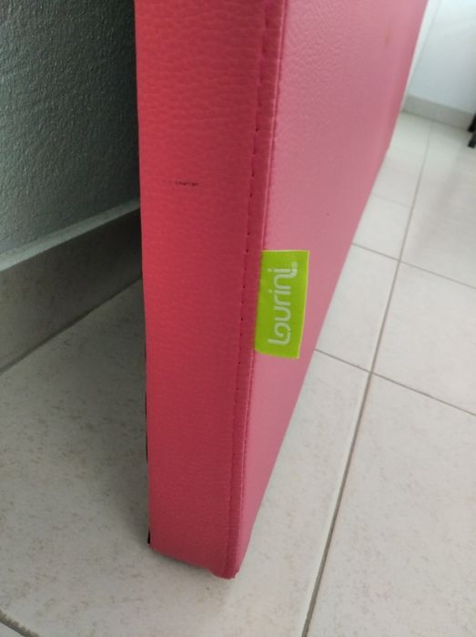 Cabeceira semi nova rosa