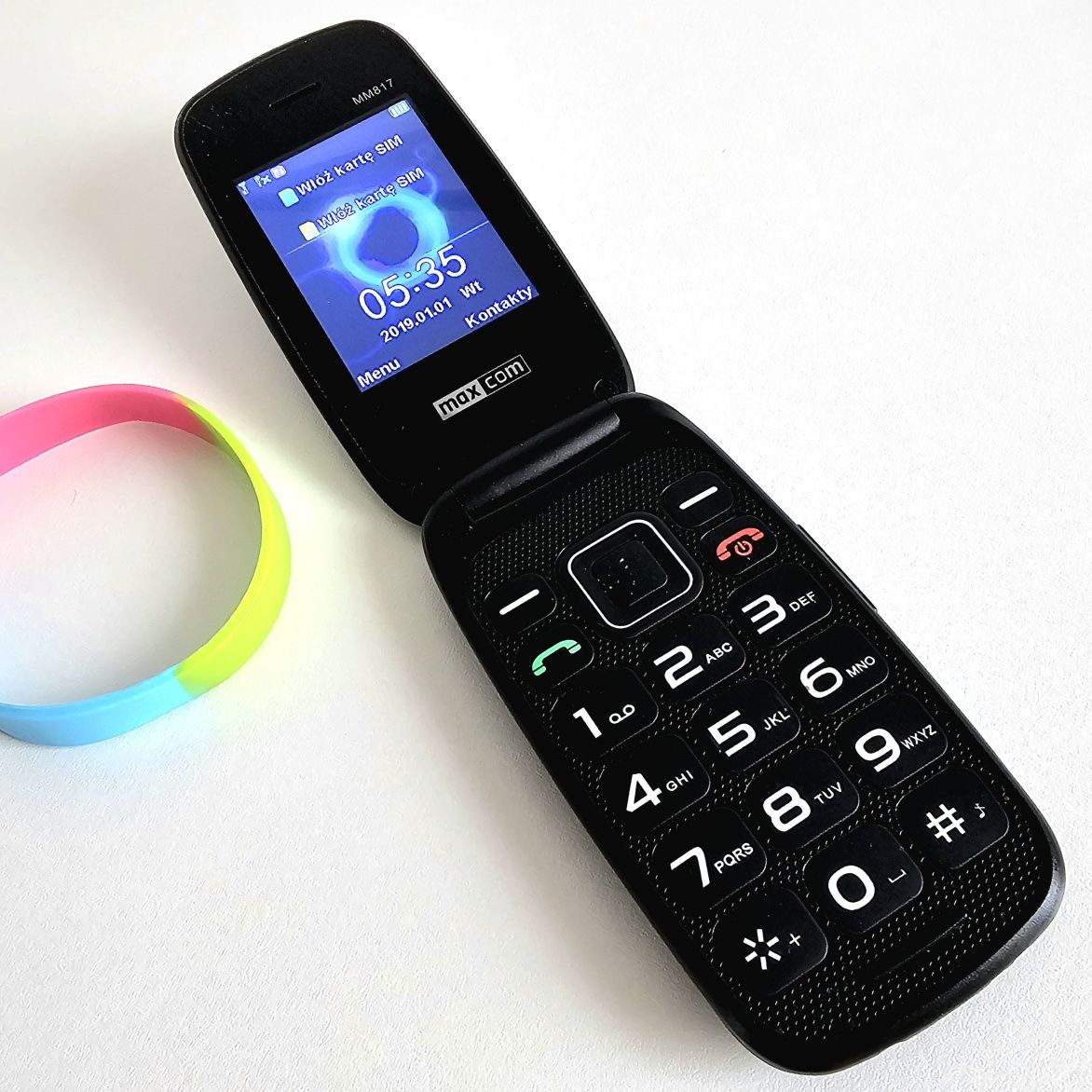 Telefon dla seniora Maxcom MM817. Warszawa