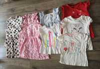 Sukienki bluzeczki 110/116 Disney sinsay girls