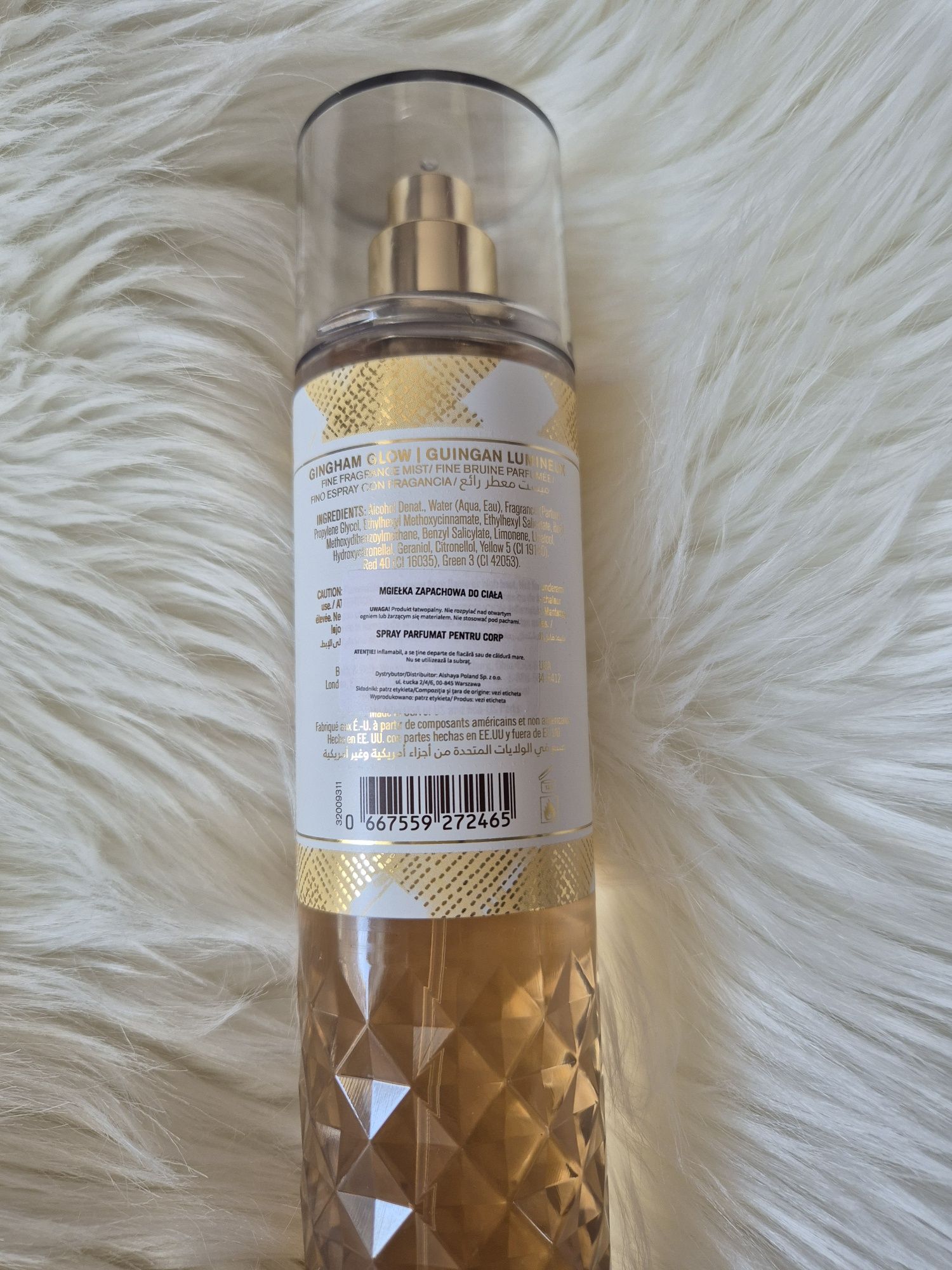 Nowa mgiełka zapachowa perfumowana Bath and body works Gingham Glow