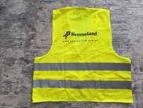 Kamizelka odblaskowa, marki Kando z logo Kverneland