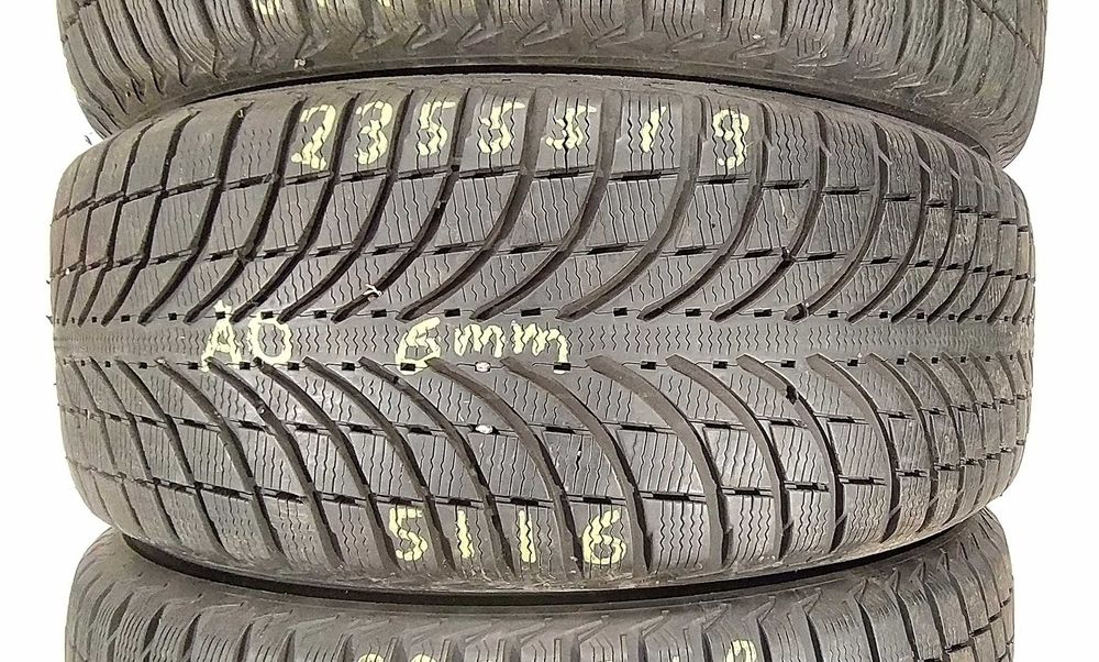 2x 235/55 R19 Michelin LA2 AO opony zimowe 6 mm / montaż kurier