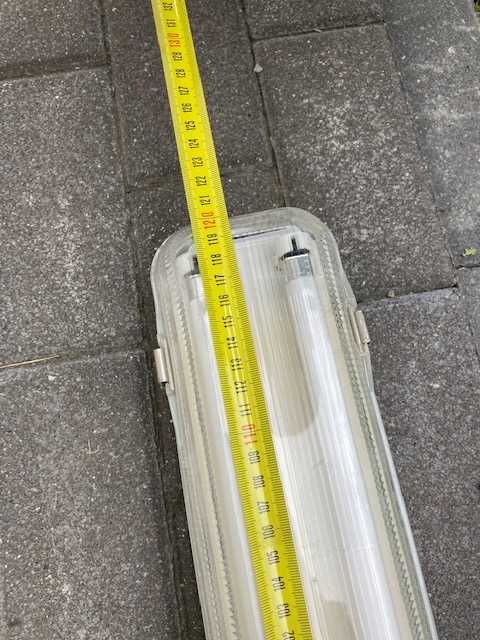 oprawa oświetleniowa 120cm, do garażu, warsztatu, świetlówka