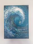 Quadro pintado a óleo sobre tela