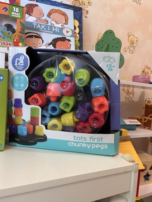 Розвиваючі іграшки сортер монтесорі лот магніти