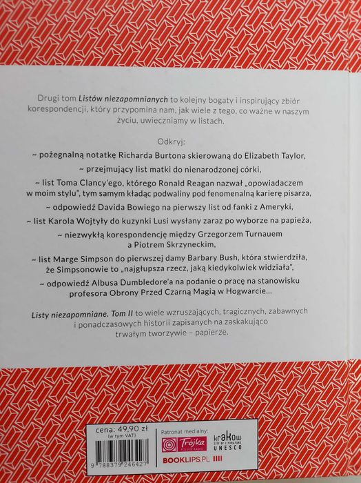 LISTY NIEZAPOMNIANE tom 1 i 2 - Shaun Usher