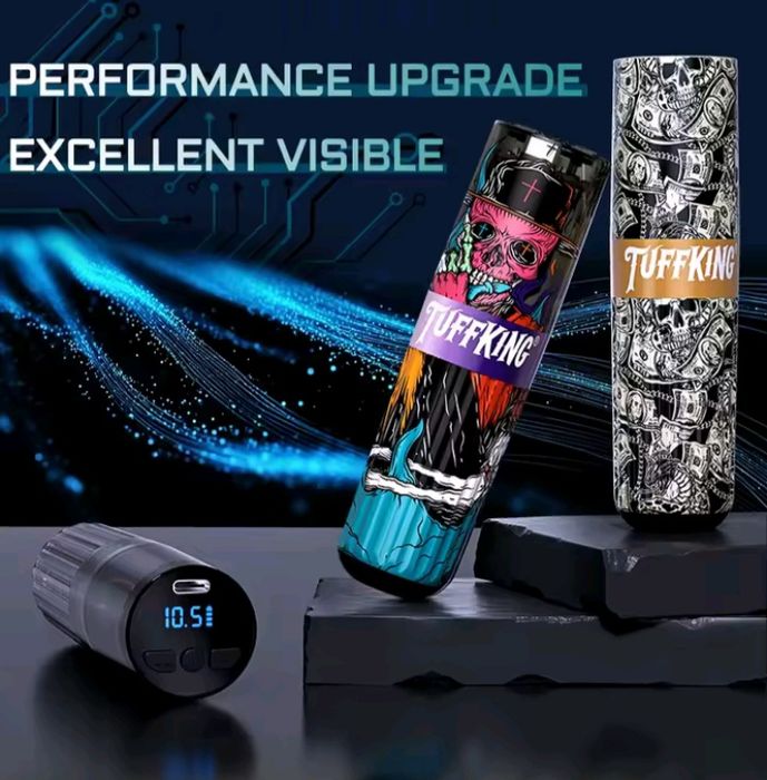 Тату машинка Tuffking Luxury Skull. Єксклюзив! Обмежена серія!