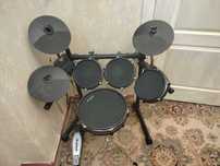 Электронные барабаны Alesis Turbo Mesh Kit 12" Crimson snare + стойка