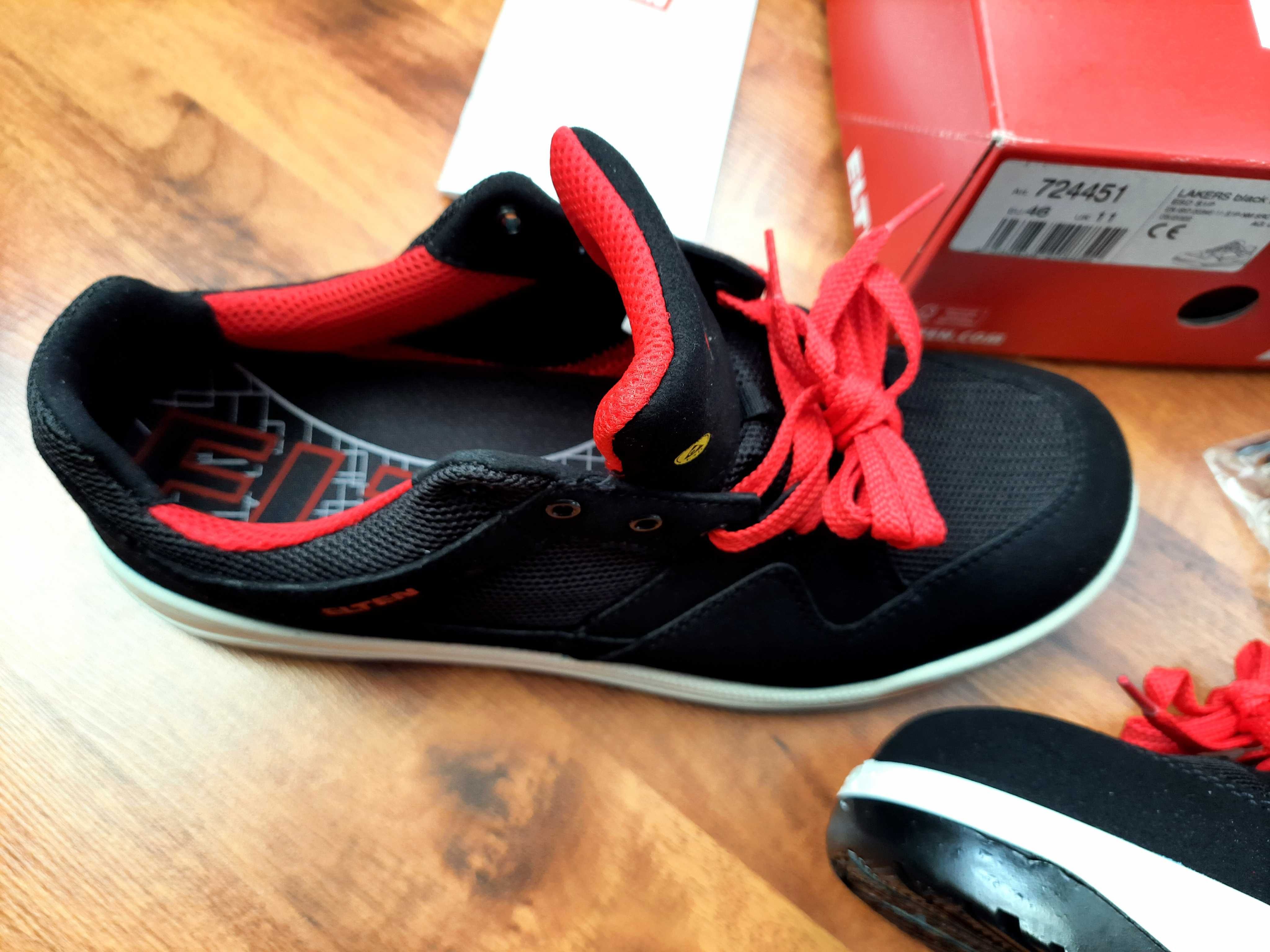 Buty robocze Elten Lakers black Low ESD S1P rozm. 46