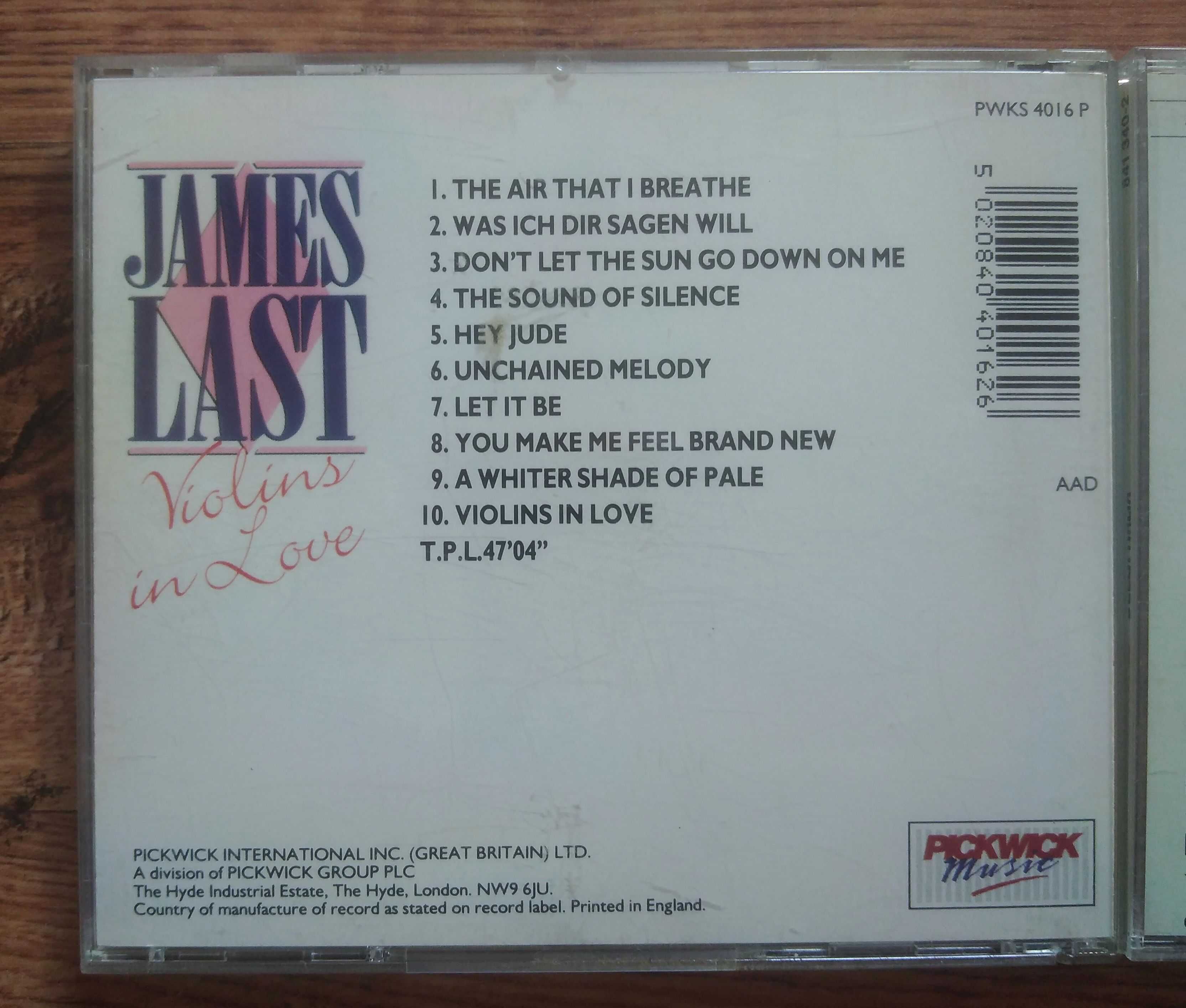 2 płyty CD James Last