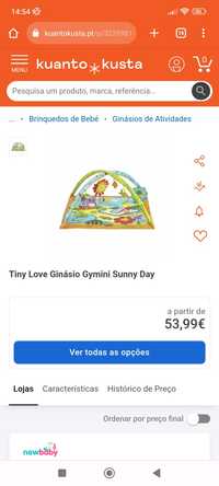 Ginásio de bebé Tiny Love Sunny Day