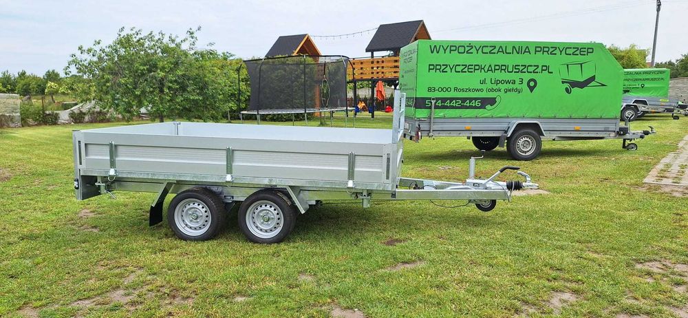 Przyczepa wywrotka wynajem