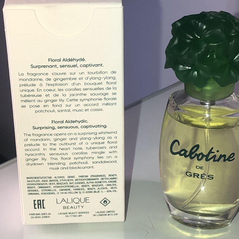 Cabotine de gres perfumy 30 ml nowe oryginalne