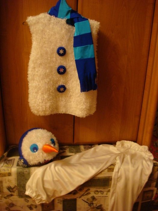 Оригінальні карнавальні костюми- зайчик,сніговик, білочка, ведмідь ...