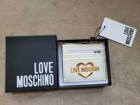 Portfel Damski Saszetka na karty Love Moschino