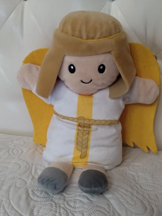 Ангел-Хранитель 31 см. На руку. На рюкзак. Рождественский ангел