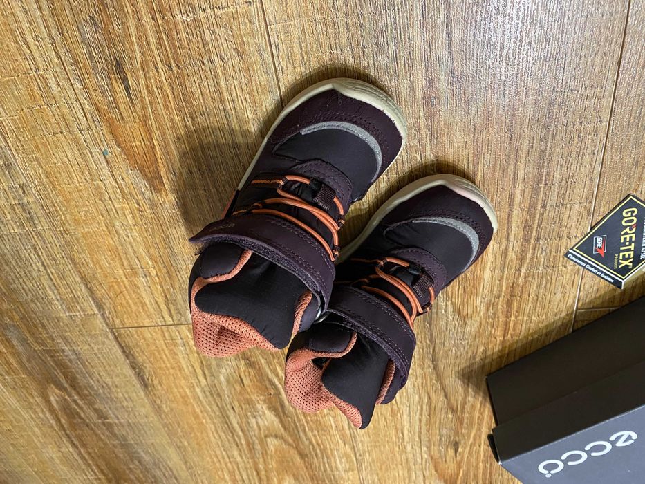 Ecco ботинки зимние сапожки термо черевики на девочку ECCO р.22