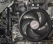 Комплект B450M-HDV, DDR4  8Gb 3000 Mhz G.Skill, AMD Athlon300GE