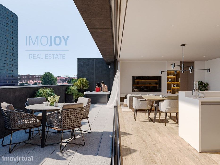 Apartamento T4 Duplex com Terraço em Matosinhos