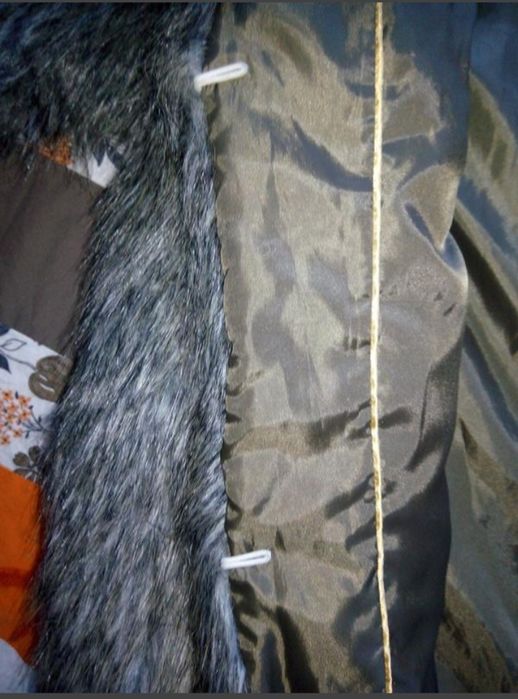 Полушубок из эко-меха бобра