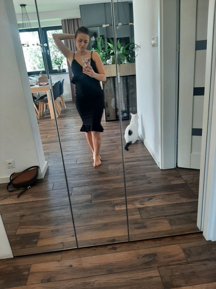 Shein sukienka Mała czarna sexy M