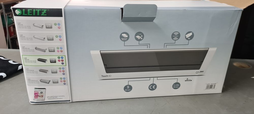 Plastificadora A3 Automática Leitz Ilam Touch