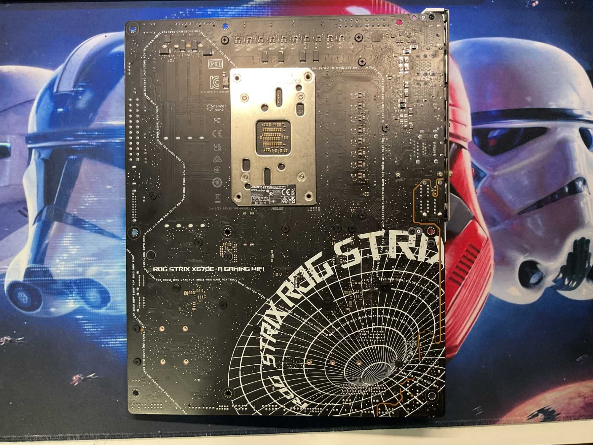 ‼️Материнська плата ASUS ROG Strix X670E-A AM5 DDR5 WiFi Флагман Ціна!