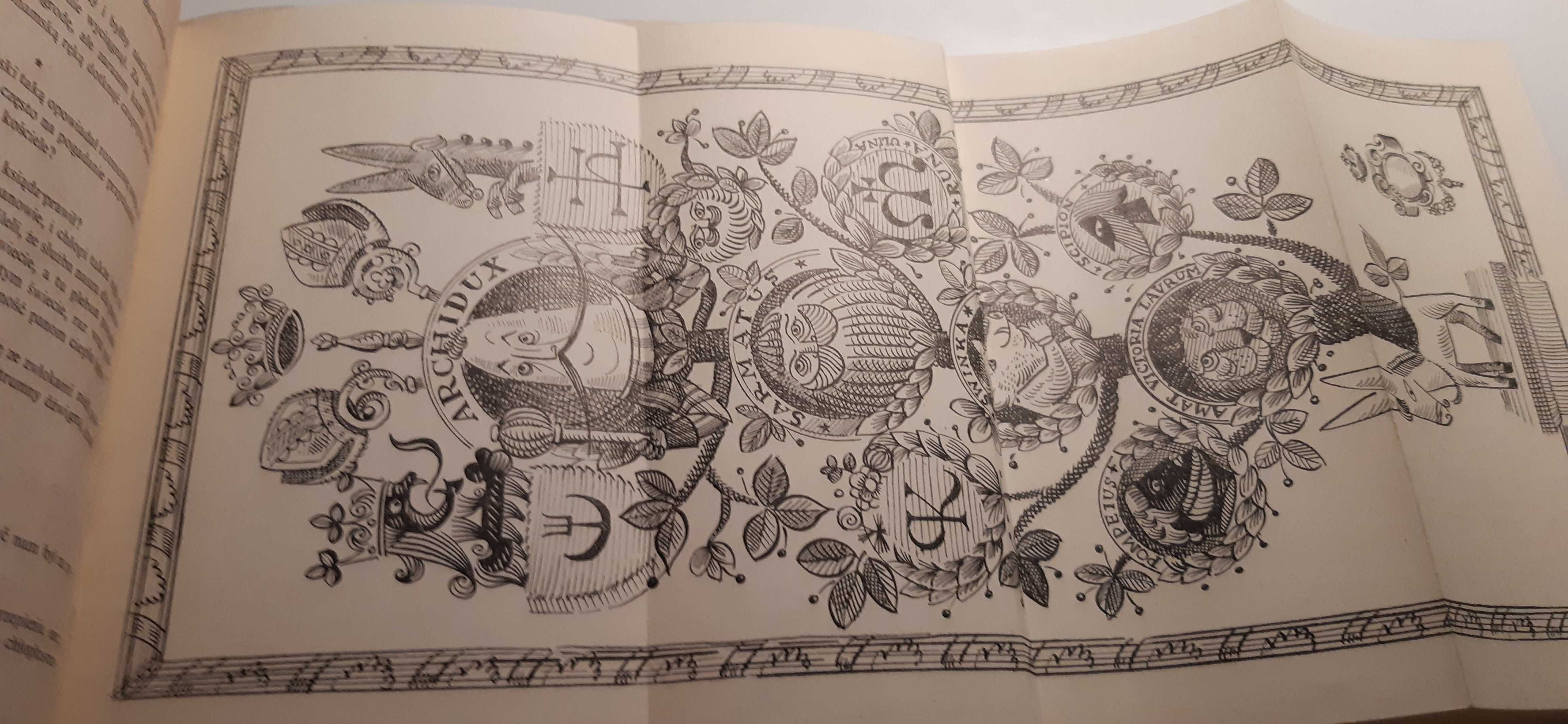 stara książka dawna polska w anegdocie 1973r.
