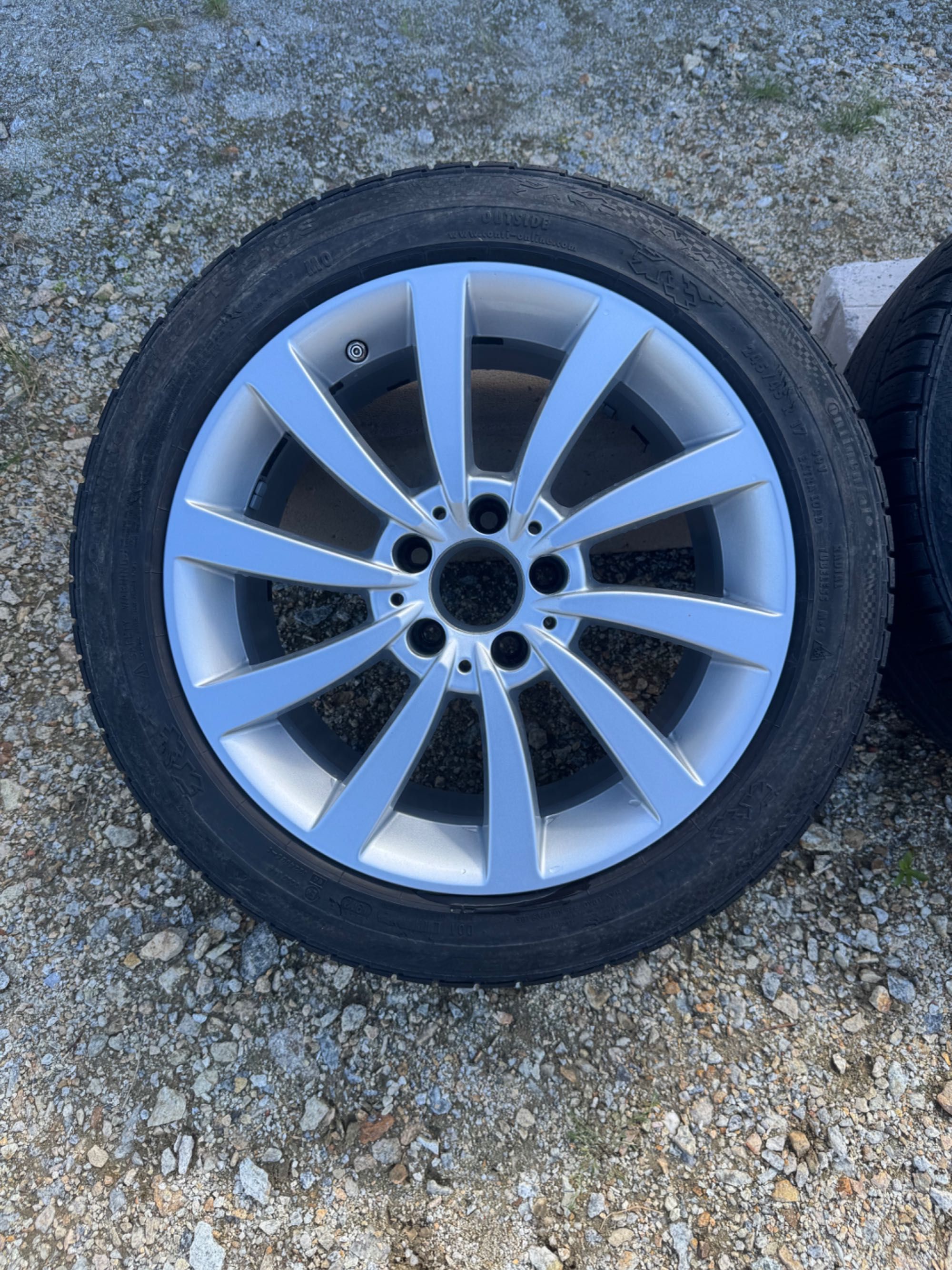 Mercedes felgi komplet oryginał 245/45 R17