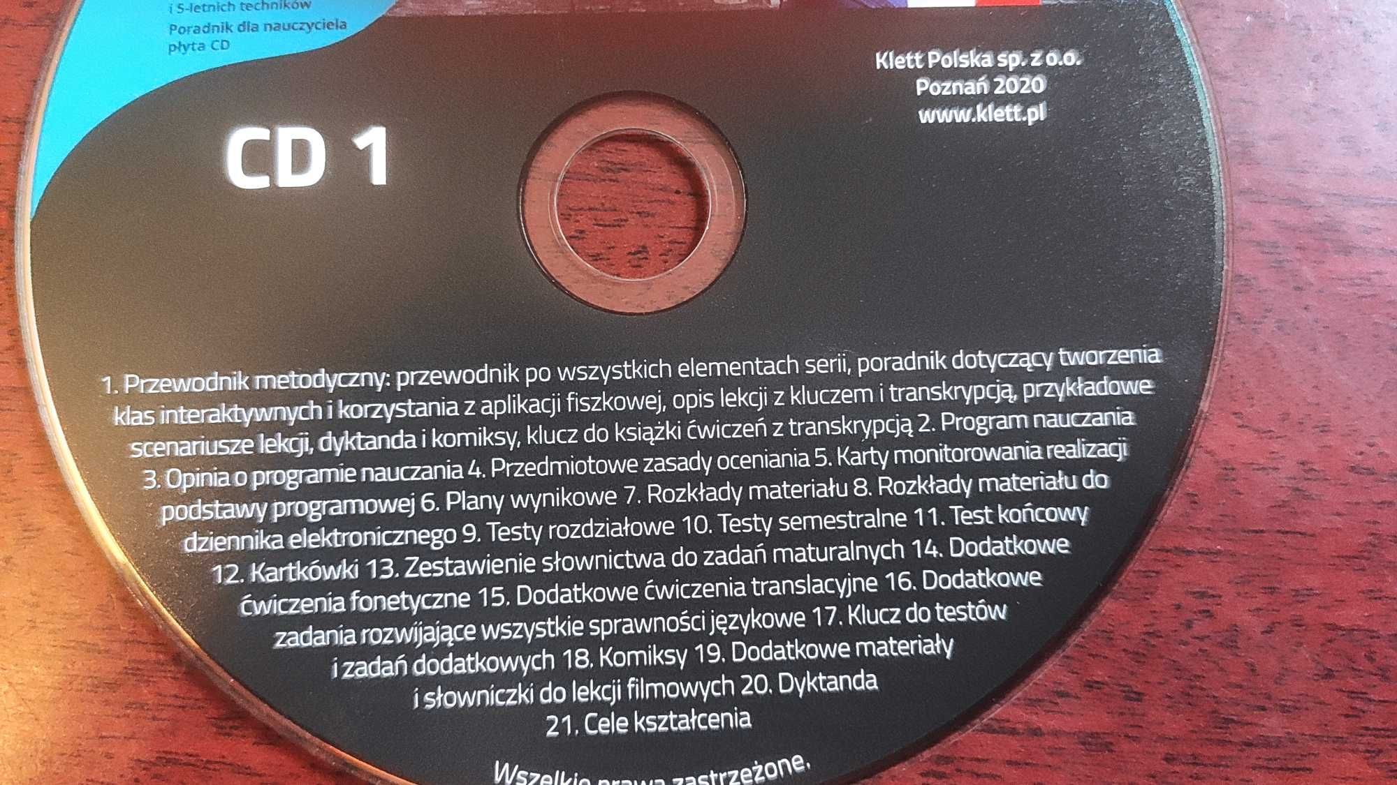 Komplett plus 3 poradnik nauczyciela testy sprawdziany CD