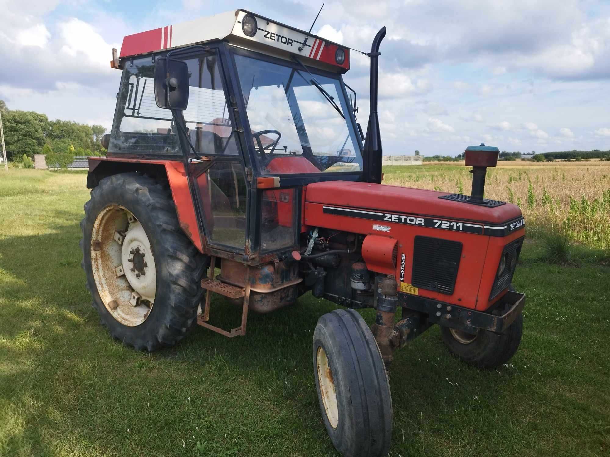 Zetor 7211 sprowadzony 100% oryginał II właściciel od nowości 4100 MTH
