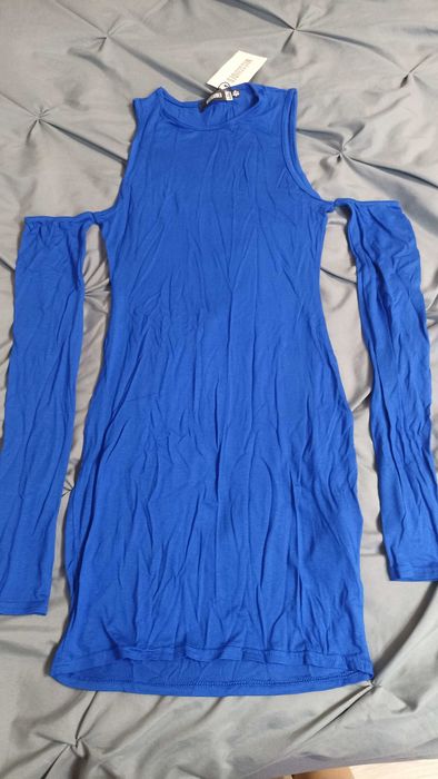 Сукня missguided плаття шикарне плаття міні міні з відкритими плечима