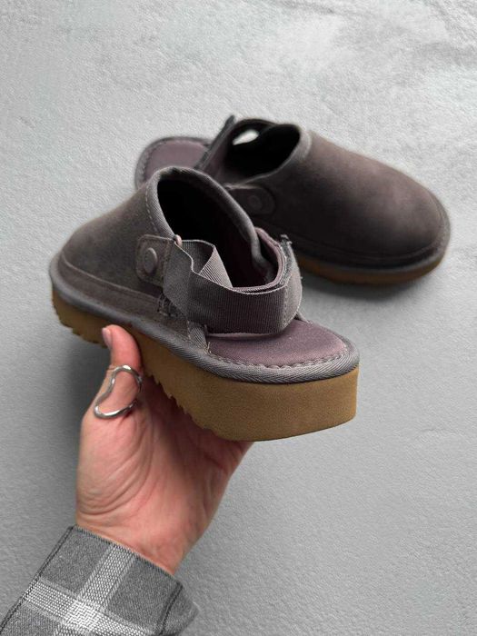 Мужские тапочки UGG Goldencoast Clog 41-45 Шлепанцы! Без Меха! Новинка