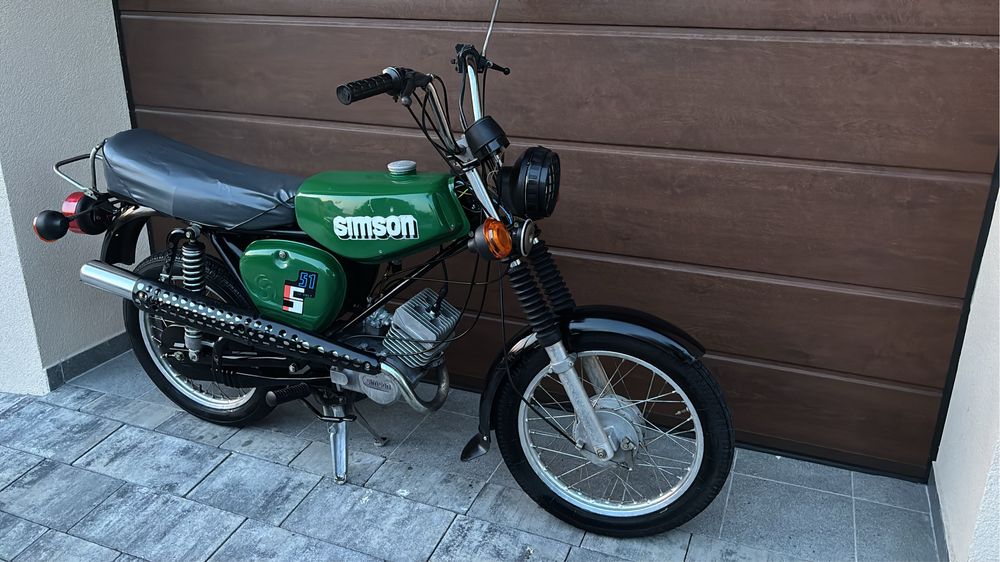Simson Enduro Oryginał 1990r Piekny! 12v