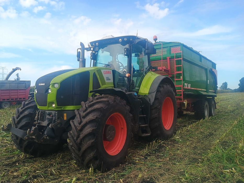 Claas Axion 920, 320KM, Nowe Opony