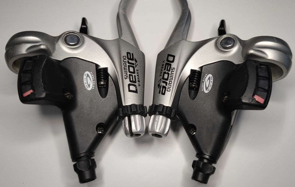 Klamkomanetki Shimano Deore ST-M510 Rapidfire 3x9 retro MTB klamki