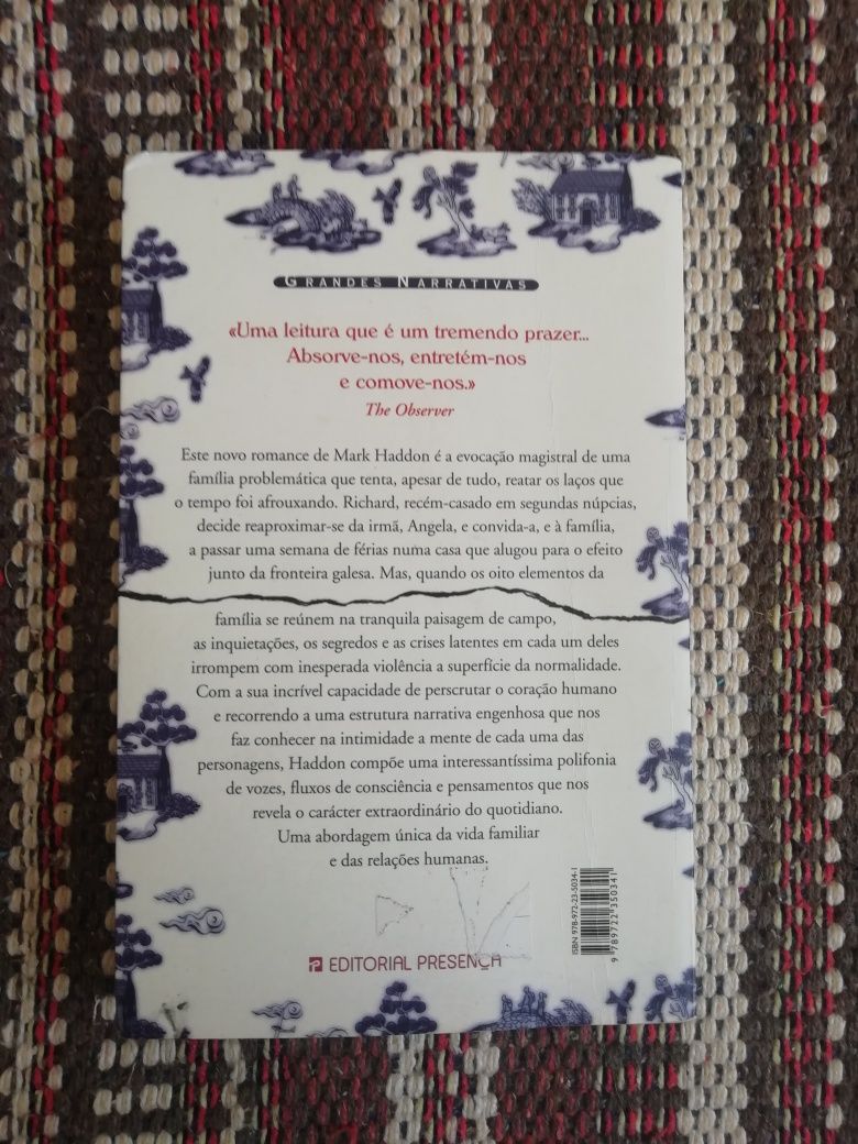 Livro "Uma Casa Vermelha", Mark Haddon