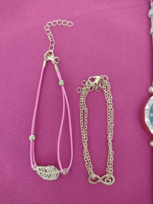 Zegarek+ biżuteria CYRKONIE