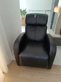 Fotel masujący czarny