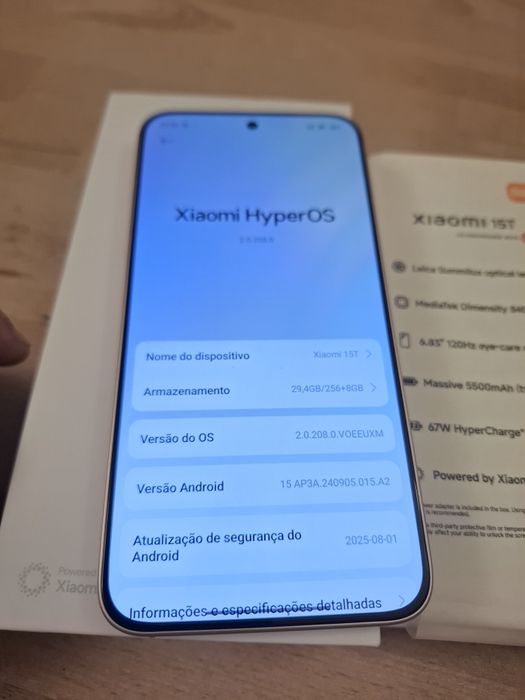 Xiaomi 15T - 256GB NOVO