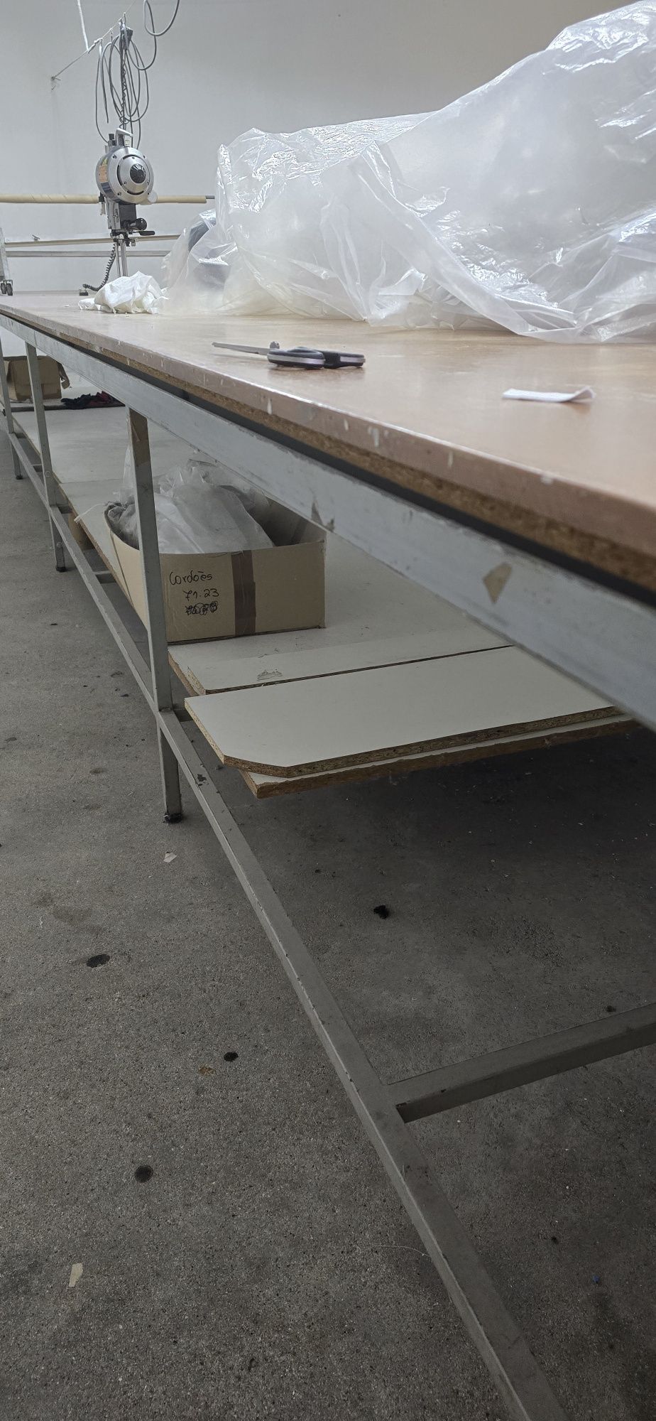 mesa corte manual