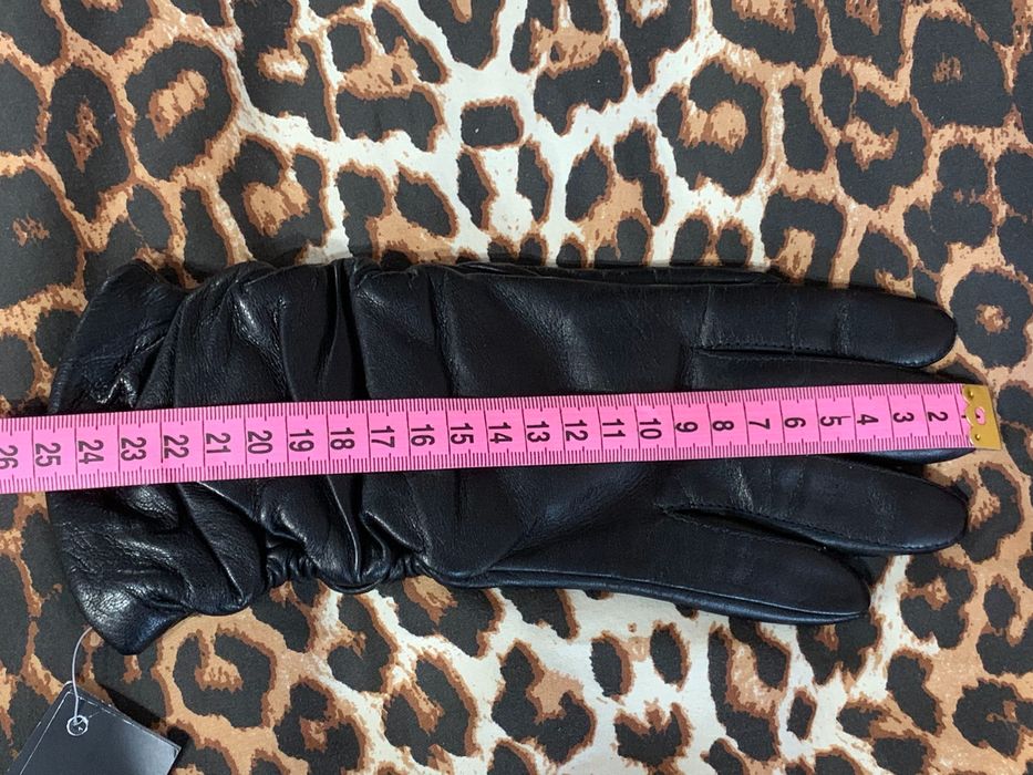 Новые VIF Leather Goods р. 6,0 100% кожаные/шерсть женские перчатки