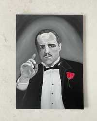 Obraz ręcznie malowany, Vito Corleone