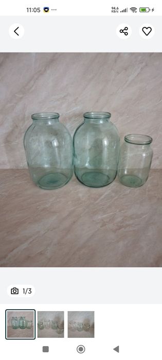 Продам банки 3х литровые