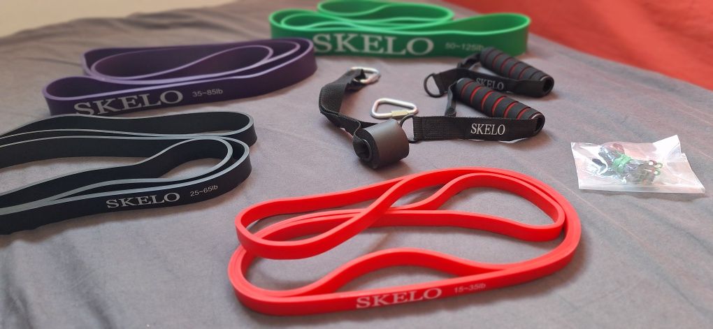 Bandas de resistência Skelo Fitness Bands